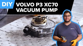 Volvo XC70 Vacuum Pump Seal Replacement DIY (2008-2016 Volvo P3 S60, XC60, V70, V60, S80)
