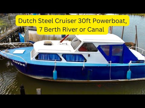 For Sale £7,995 Dutch Steel Cruiser 30 Ft