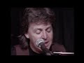Paul McCartney - That Day Is Done ("Put It There" TV Special 1989)