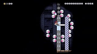 beating my 1st first clear (Super Mario Maker 2)