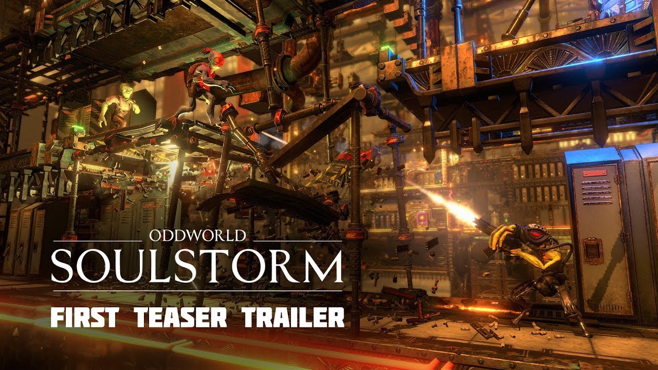 Oddworld: Soulstorm first Teaser Trailer featuring Gameplay - YouTube