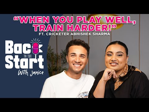 What Does It Take To Be Cricketer In India? Ft. Abhishek Sharma || Back To The Start