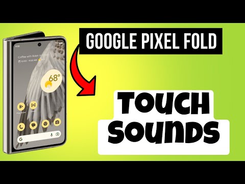 Touch Sounds Google Pixel Fold || How to enable touch sound || Touch sound settings