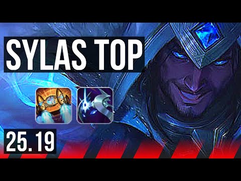SYLAS vs JAX (TOP) | 10/2/8, Godlike | NA Master | 25.19