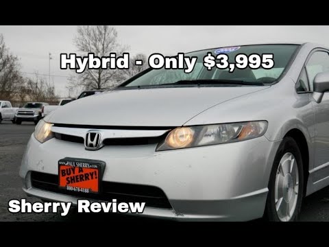 2006 Honda Civic Hybrid | Only $3,995 | Review - www.sherrychrysler.com