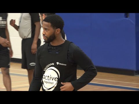 Hamaredi Abdullahi (V-City) 35pts performance. 打法和洛瑞如出一辙