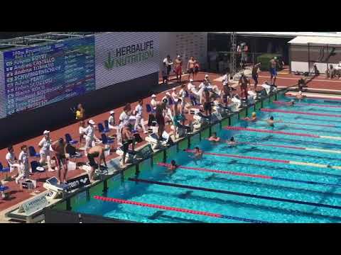 Sette Colli 2018 - preliminari 100 rana uomini con Adam Peaty e Fabio Scozzoli.