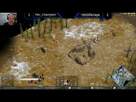 Mor_Champion vs HellsRavage - Age of Mythology: The Titans (Game 4)
