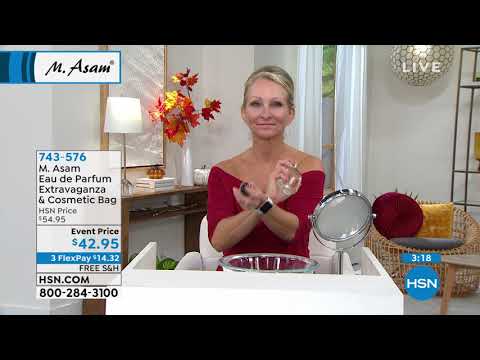 M. Asam Eau de Parfum Extravaganza   Cosmetic Bag