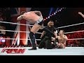 Raw's main event ends in a complete melee: Raw ...