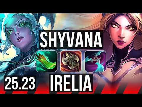SHYVANA vs IRELIA (TOP) | EUW Master | 25.23