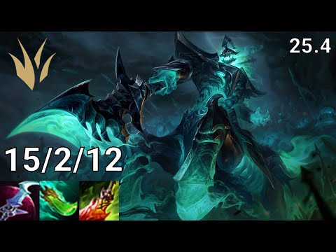 Hecarim Jungle vs Nocturne - EUW diamond | Patch 25.4