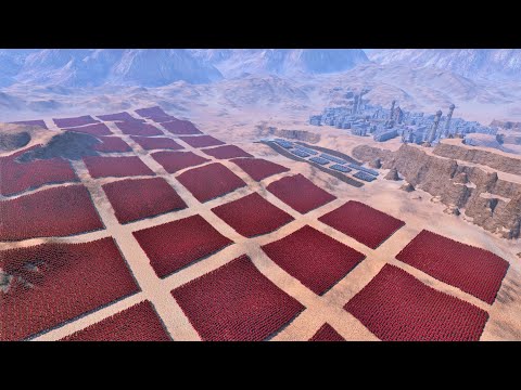 100K Spartans Warriors  VS  Golden Knights, Soul Tyrants and Jedi - Ultimate Epic Battle Simulator