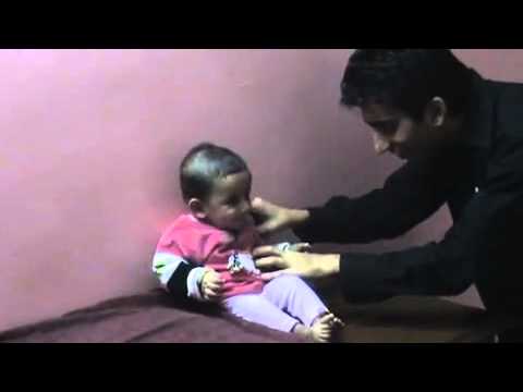 Dinku Laughing when he was very small