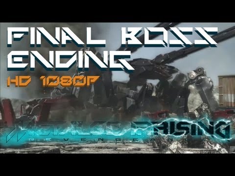 Metal Gear Rising: Revengeance Final Boss + Ending and After Credits Scene (HD 1080p)