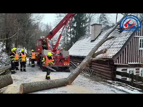 Zásah v Peřimově na Jilemnicku
