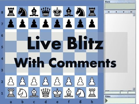 Blitz Chess #1869 with Live Comments Siclian Kalashnikov vs GM Lunaticx Peter Michalik with Black