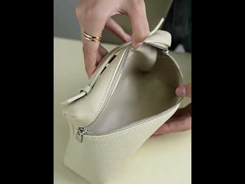 Сумка кросс боди Loro piano box сумочка бокс белая - фото 1 - id-p2788307635