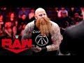 Erick Rowan Appears To Be Bitten By What S In His Cage Raw Jan 13 2020