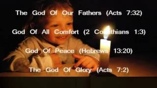 Glory to His Name sung by Ami Anderson with lyrics