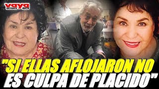 ‘Si esas viejas aflojaron no es cuestión de Placido Domingo’ así lo defiende Carmen Salinas