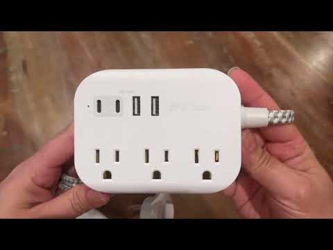 This Flat Plug Power Strip Is a Travel Game-Changer 🔌✈️ Mifaso Review