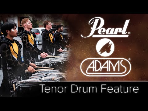 Dark Sky Percussion Tenors 2023 with Pearl x Adams