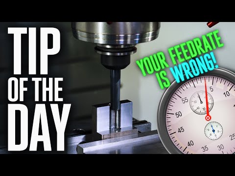YOUR FEEDRATE IS WRONG! – Haas Automation Tip of the Day