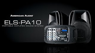 Video thumbnail for American Audio ELS PA10 by adjlighting