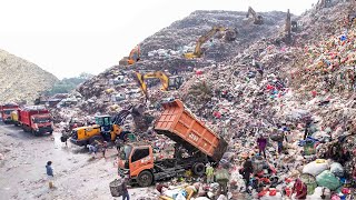Inside One of the World's Largest Landfills Ever Created