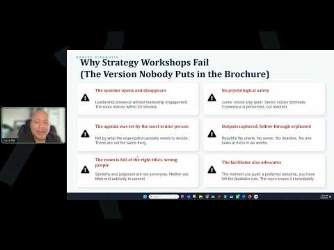 NEW VIDEO: Insider Tips for Running an Effective Strategy Development Workshop