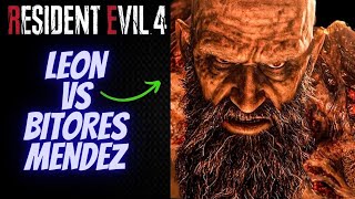 Resident Evil 4 Remake Leon Vs Bitores Mendez
