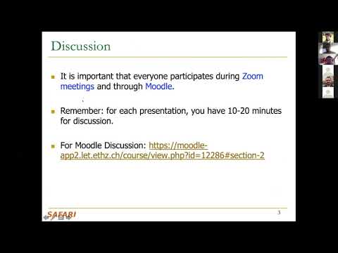 Seminar in Computer Architecture - Meeting 4: Student Presentation (ETH Zürich, Spring 2020)