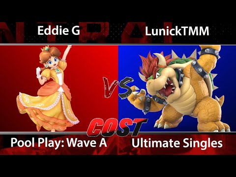 COST 2019 Singles - Pool A7 Winners Semis: 1L2P | Eddie G (Daisy, ROB) vs TGG | LunickTMM (Bowser)