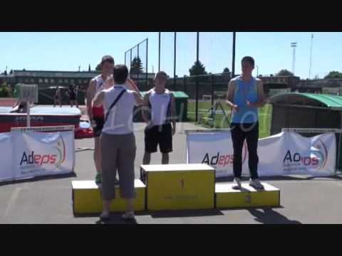 Championnats LBFA Cadets-Scolaires 2012 à Herve.wmv