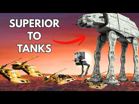 Why Walkers are SO Dominant in Star Wars!