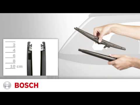 Rear Parking Finger Connection - How to install Bosch Spectrum DirectFit Rear Wiper Blades