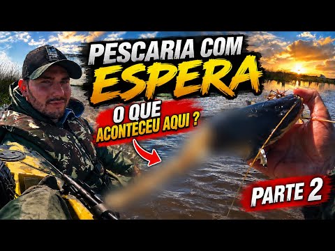 NÃO ACREDITEI QUANDO PEGUEI O PEIXE DESSE JEITO! 😱🎣 | MOSTARDAS-RS
