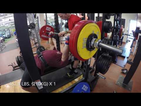 Scott Beitzell 474 Raw Bench 7/4/16