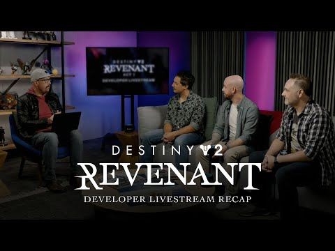 Destiny 2: Revenant | Developer Livestream Recap