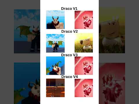 Draco Race Blox Fruits Draco V4 #draco #roblox #bloxfruits #bloxfruit #raceawakening