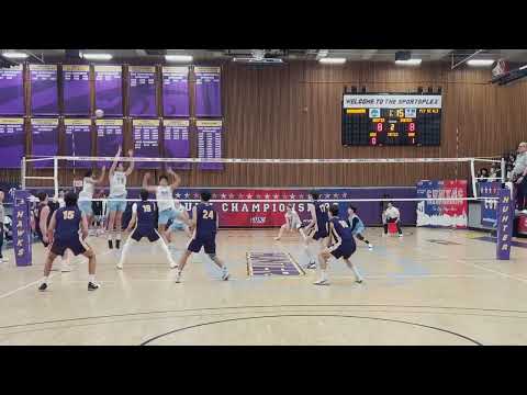 2025 CUNY Finals D3 Men's Volleyball Hunter College v Baruch College