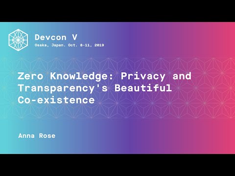 Zero Knowledge: Privacy and Transparency's beautiful co-existence preview