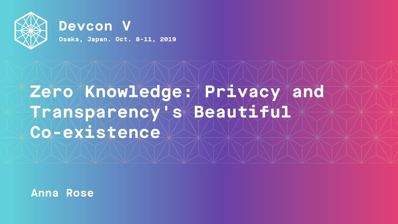 Zero Knowledge: Privacy and Transparency's beautiful co-existence preview