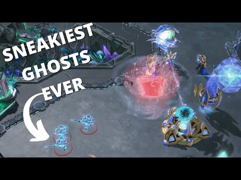 Protoss Gets DESTROYED By One Simple Ghost Move - Mass Ghosts to Grandmaster