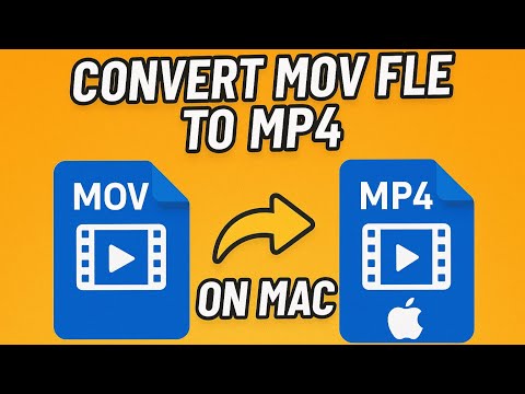 How To Convert MOV File To MP4 File on Mac Os