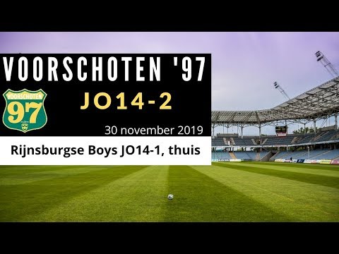 Voorschoten '97 JO14-2 - Rijnsburgse Boys JO14-1