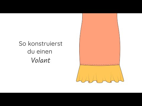 Feminine and elegant: the flounce