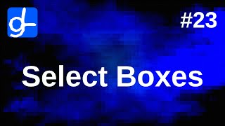 HTML Forms: Select Boxes (4/5) • Web Development 23