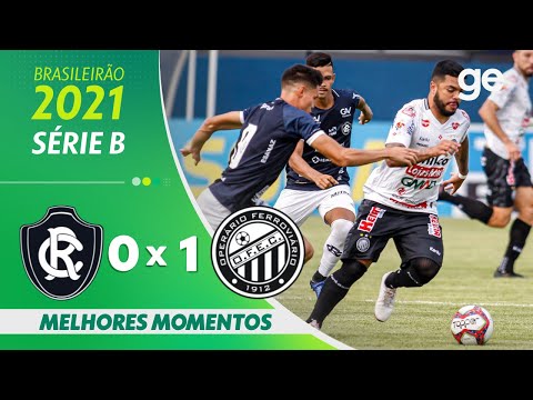 Gols e lances de Remo x Operário